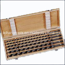 Электроинструмент 6 шт. Комплект буровых коронок для дерева с деревянной коробкой